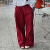 Nuevos Pantalones Deportivos Rectos Estilo Americano Oversize para Primavera y Otoño 2026, Sueltos y Versátiles, Pantalones Casuales Modernos y Únicos para Mujer