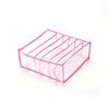 Caja de Almacenamiento para Ropa Interior, Caja de Malla para Guardar Prendas Íntimas en Casa, Compartimento de Almacenamiento en Armario Caja para Sujetadores, Juego de Tres Piezas, Tipo Cajón