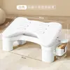 Reposapiés de Oficina, Reposapiés debajo del Escritorio, Reposapiés para Estación de Trabajo, Dispositivo Anti-Cruzar las Piernas, Pedal Reposapiés