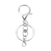 Conjunto de Três Peças com Fecho Lagosta Formato 8 303 Acessórios para Chaveiro Porta-Chaves Pingente para Chaveiro de Celular Acessórios para Chaveiro