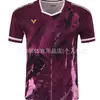 Nueva Camiseta de Bádminton Victory para Hombres y Mujeres, Camiseta de Entrenamiento de Competición de Manga Corta, Camiseta Transpirable de Secado Rápido para Niños con Estampado