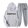 Traje Esportivo Masculino Traje Esportivo Traje de Casal Essenciais Masculinos Moletom de Treino Moletom para Exportação Traje Feminino
