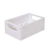 Cesta de Armazenamento Dobrável para Mesa de Escritório Simples para Livros Lanches Brinquedos Caixa de Armazenamento para Dormitório Maquiagem