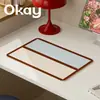 Los manteles individuales de cuero con lunares vintage son impermeables, resistentes al aceite, se limpian con un paño y son lavables, alfombrillas de ratón de PVC, posavasos, alfombrillas para cuencos, alfombrillas aislantes del calor y anti-quemaduras