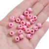 Acrílico cor sólida 8 x 6mm furo reto de quatro vias contas pulseira acessórios pulseira DIY feita à mão pingente acessórios de joia