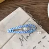 Nuevo Clip Bb para Flequillo Estilo Niña Dulce Versátil con Lazo Pasador Lateral Bordado de Niña Accesorio para el Cabello