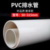 Tubería de PVC, tubería de drenaje, tubería de alcantarillado, accesorios de tubería de plástico, diámetro 50-125160-315 mm