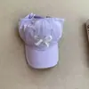 Sombrero de Verano para Niños, Gorra Visera Fina de Secado Rápido, Diseño Abierto en la Parte Superior para Cola de Caballo, Gorra de Béisbol para Proteger del Sol para Bebés