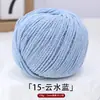 Fio de Algodão Oco para Quatro Estações 2mm Algodão Linho Tricô Manual DIY Chapéu Bolsa Crochê Capa de Copo Fio Redondo Coreano