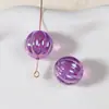 Versão Coreana Ab Contas de Abóbora Tridimensionais com Revestimento Iridescente Contas Redondas Contas Soltas Materiais para Brincos de DIY Joias Pulseira Pingente