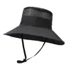 Chapéu de Pescador, Chapéu de Sol de Verão, Chapéu de Montanhismo Pesca Masculino para Exterior, Chapéu Tudo-em-Um com Proteção Facial e de Pescoço, Chapéu de Sol de Aba Larga
