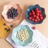Bandeja de Frutas Creativa de Estilo Europeo para el Hogar, Sala de Estar, Bandeja de Plástico para Frutas, Oficina, Dulces, Snacks, Cuentas de Melón, Bandeja para Nueces, Bandeja para Fruta Seca