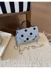 Bolsas de Verão Tendência com Bolinhas Grandes para Mulheres 2026 Novo Estilo Moda Coreana Elegante Bolsa de Ombro Versátil Bolsa de Ombro Tendência