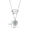 Collar Inteligente Colgante Corazón Palpitante 2024 Lujo Ligero Verano Diseño de Nicho Forma de Corazón Cadena para Clavícula de Acero de Titanio Venta al por Mayor