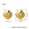 Brincos de Titânio de Moda Europeia e Americana Transfronteiriça de Luxo Simples para Mulheres Acessíveis Luxo Elegante Brincos de Aço Inoxidável 18K Atacado