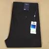 Novidade Primavera e Verão Algodão Modal Stretch Macio Respirável Reto Solto Fino Sarja Calça Casual de Negócios Masculina