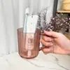 Vaso Transparente para Enjuague Bucal Taza para Lavar en Casa Lujo Ligero Simple Taza para Cepillo de Dientes de Pareja Dormitorio de Estudiante Depósito de Pasta de Dientes de Plástico Vaso de Agua