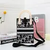 Nueva Bolsa de Teléfono Móvil Tejida Estilo Coreano, Mini Bolso de Mano, Bolso Cruzado de Gama Alta, Bolsa de Nochevieja