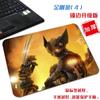 Alfombrilla de Ratón Pequeña de Wolverine Genial Creativa Simple Marvel Animación Portátil Lavable Pad para Gaming de Computadora