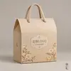 Bolsas de regalo, bolsas de tela, cajas de exhibición, bolsas para regalos de boda, engrosadas, ecológicas, papel kraft reciclable, gran valor, disponibles en múltiples colores, de moda
