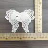 Nuevo hilo de algodón color albaricoque bordado diy accesorios hechos a mano para prendas accesorios para ropa infantil tela de encaje decorativa para ropa de cama pegatinas