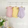 Ropa de Bebé para Verano, Mameluco Delgado Estilo Princesa, Conjunto de Verano Súper Lindo y Elegante para Bebés