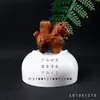Escultura em Madeira de Jujuba Atingida por Raio Traz Riqueza Instantânea Pingente DIY Colar Chaveiro Artesanal Ornamento Acessório Cavalo do Zodíaco