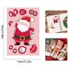 Conta de mão de desenho animado Natal DIY Decoração de conta de mão Decoração de férias Crianças Decoração de conta de mão personalizada