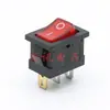 Interruptor Tipo Barco Kcd1-101 Dos Pines Dos Velocidades 15*21 Interruptor Basculante de Dos Pines Interruptor de Banda Tipo Barco de Dos Velocidades Cuatro Pines