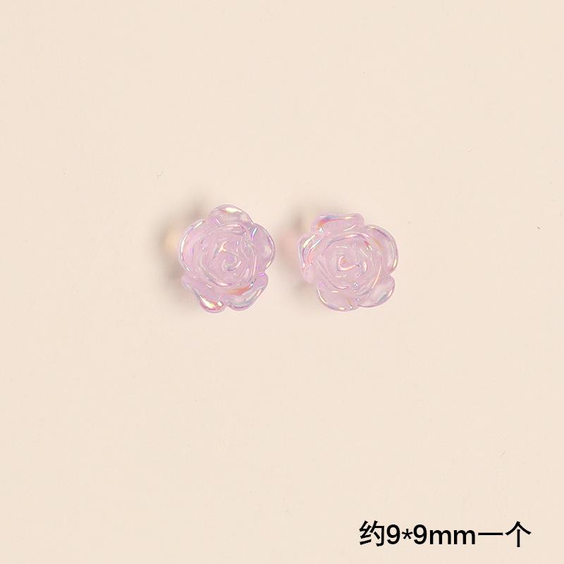 SKU-03-小号紫色花朵 1个