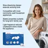 JAKEHOE Tabletas Limpiadoras Multiusos Suave Lavado Diario del Hogar Eliminador de Manchas para Lavadora Tabletas Efervescentes Multiusos