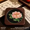 Patrón DIY Dunguang para el Año del Caballo, Kit de Materiales para Posavasos de Pintura Esmaltada, Regalo Hecho a Mano de Cloisonné Patrimonio Cultural Inmaterial
