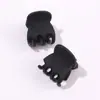 Mini Presilha de Garra Série Cor Café com Leite Transfronteiriça com Cabeça Redonda Grande 1,5cm Pequena Presilha de Cabelo de Princesa Presilha de Franja Acessório de Cabelo