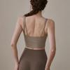 Nuevo sujetador push-up de yoga con espalda descubierta y sujetador deportivo para fitness, running, pilates y yoga.