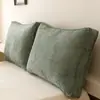 Almofada de Cabeceira, Travesseiro de Cama, Almofada Retangular de Apoio Lombar, Almofada Macia Tatami para Janela de Canto na Sala de Estar, Removível e Lavável