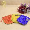 Bolsa de brocado com fundo redondo cor bolsa pequena para joias Jade Jade jade bolsa de brocado bolsa da sorte pequena bolsa de presente