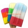 Fabricante fornece escova para sorvete de três cores, limpeza de vidros, vários formatos de esponja colorida, escova para limpeza de copos e moldes