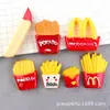 Cola Creme Case para Celular DIY Acessórios de Resina Brinquedo de Comida do McDonald's Batata Frita Clip Bico de Pato Acessórios de Cabelo Material Atacado