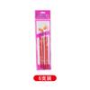 Yizhixing Palo Rojo Nylon Pelo Aceite Pincel de Pintura Gouache Acuarela Pluma Pincel de Pintura Industrial Fila de Plumas 12 Pinceles de Pintura al Óleo