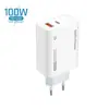 Cargador de Pared Multifuente 100Wac Adaptador de Corriente 5V3A Carga Rápida Pd25W Cargador de Teléfono Móvil Certificado 3C