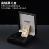 ZORRO ZC11 Original Cobre Tallado a Mano Ultra Delgado Portátil Regalo Encendedor de Queroseno a Prueba de Viento con Rueda de Amoladora