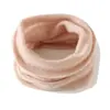 Bufanda snood de cachemira unisex otoño e invierno cálida versátil calentador de cuello de cachemira tejido cálido cuello falso protector de cuello