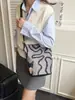 Bolsa de Lona Transfronteriza al por Mayor para Mujer 2025 Moda Ins Gran Capacidad Bolso Tote para Mujer Bolso de Hombro Bolso Cruzado