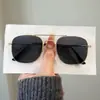 Gafas de Sol de Aviador para Hombre de Moda 2025 Estilo Coreano Retro Tendencia Ins Gafas Anti-UV para Mujer