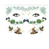 Pegatinas de Tatuaje Facial de Halloween en Stock para Niños y Adultos, Pintura Facial Colorida para Actuaciones de Festival, Pegatinas de Tatuaje Personalizables