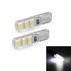 Luz LED para coche decodificación CANBUS T10 5730 6SMD indicador luz de posición bombilla de silicona W5W