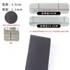 Atacado do Fabricante Acessórios de Elástico com Borda de Gancho Preto e Branco Elástico Liso Largo Plano 2,5 cm Elástico de Crochê Retardante de Chama