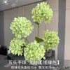 Salón de Bodas Decoración Suave con Plantas Verdes de Moda, Pared de Flores de Plantas Verdes Artificiales, Decoración de Techo, Guía de Pasillo, Fondo, Decoración Suave de Interior, Arreglo Floral en Capas