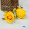 Pintura al Óleo Flor Imitación Rosa Rosa Búlgara de Seda Verdadera Decoración para Mesa de Café Mesa de Comedor Atrezo para Fotografía Atmósfera