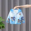 Ropa de Nezha para Niños Ropa con Protección Solar Chaqueta Fina de Verano Ropa de Verano para Bebés y Niños Pequeños Camisa Transpirable para Aire Acondicionado Ropa con Protección Solar